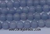 CAS200 15.5 inches 4mm round blue angel skin gemstone beads