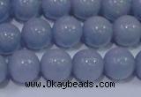 CAS203 15.5 inches 10mm round blue angel skin gemstone beads