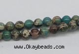 CAT5002 15.5 inches 6mm round natural aqua terra jasper beads