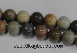 CAT5203 15.5 inches 10mm round aqua terra jasper beads wholesale