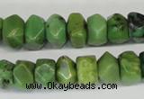 CAU32 15.5 inches 8*12mm nugget australia chrysoprase beads wholesale