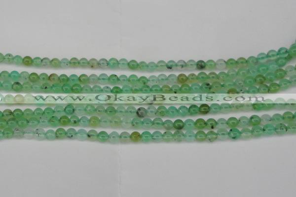 CAU350 15.5 inches 4mm round Australia chrysoprase beads