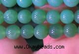 CAU370 15.5 inches 4mm round Australia chrysoprase beads