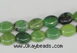 CAU39 15.5 inches 8*10mm oval australia chrysoprase beads wholesale