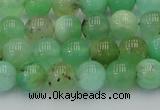 CAU402 15.5 inches 8mm round Australia chrysoprase beads