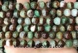 CAU454 15.5 inches 8mm - 9mm round Australia chrysoprase beads