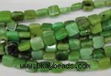 CAU50 15.5 inches 6*6mm square Australia chrysoprase beads wholesale