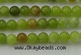 CAU500 15.5 inches 4mm round Chinese chrysoprase beads wholesale