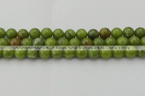 CAU504 15.5 inches 12mm round Chinese chrysoprase beads wholesale