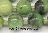 CAU541 15.5 inches 10mm round Australia chrysoprase gemstone beads