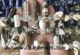 CBBS182 Top drilled 8*28mm - 9*30mm hexahedral prism australian zebra jasper beads CBBS182 Top drilled 8*28mm - 9*30mm hexahedral prism australian zebra jasper beads