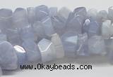 CBC06 15.5 inches 12mm blue chalcedony chips beads wholesale