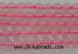 CBC300 15.5 inches 4mm round pink chalcedony beads wholesale