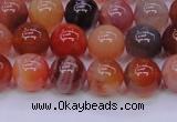 CBC403 15.5 inches 10mm A grade round orange chalcedony beads