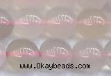 CBC836 15 inches 8mm round pink chalcedony beads