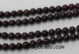 CBD150 15.5 inches 4mm round Chinese brecciated jasper beads