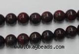 CBD152 15.5 inches 8mm round Chinese brecciated jasper beads