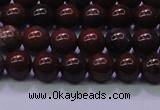 CBD300 15.5 inches 4mm round brecciated jasper beads wholesale