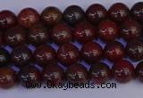 CBD350 15.5 inches 4mm round poppy jasper beads wholesale