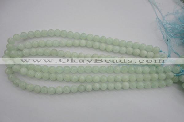 CBE03 15.5 inches 8mm round beryl gemstone beads wholesale