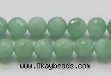 CBJ07 15.5 inches 10mm faceted round jade beads wholesale