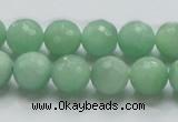 CBJ08 15.5 inches 12mm faceted round jade beads wholesale