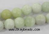 CBJ205 15.5 inches 12mm round butter jade beads wholesale