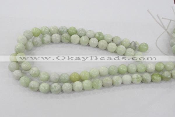 CBJ205 15.5 inches 12mm round butter jade beads wholesale