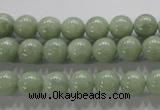 CBJ302 15.5 inches 8mm round natural jade beads