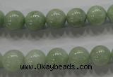 CBJ310 15.5 inches 10mm round A grade natural jade beads