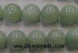 CBJ415 15.5 inches 14mm round natural jade beads wholesale