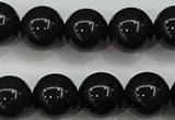 CBJ555 15.5 inches 12mm round Russian black jade beads wholesale