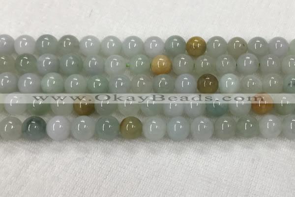 CBJ622 15.5 inches 8mm round jade beads wholesale