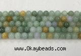 CBJ627 15.5 inches 8mm round jade beads wholesale