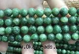 CBJ638 15.5 inches 10mm round Russian green jade beads wholesale