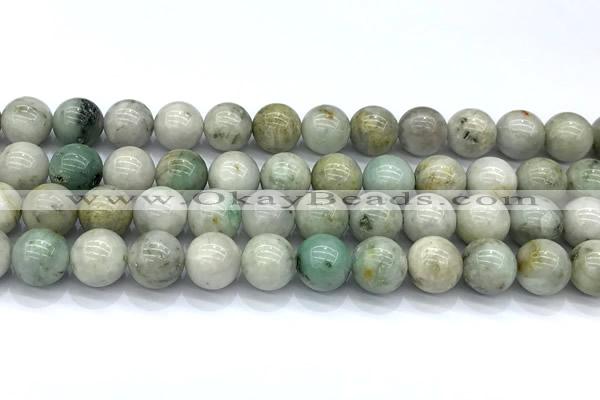 CBJ678 15 inches 12mm round jade gemstone beads