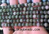 CBJ706 15.5 inches 6mm round green jade beads wholesale