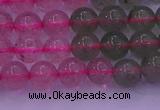 CBQ428 15.5 inches 7mm round mixed strawberry quartz beads