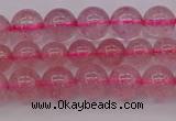 CBQ481 15.5 inches 6mm round strawberry quartz beads wholesale