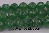 CBQ496 15.5 inches 6mm round green strawberry quartz beads