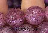 CBQ554 15.5 inches 12mm round strawberry quartz beads wholesale