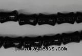 CBS210 15.5 inches 8*12mm bone blackstone beads wholesale