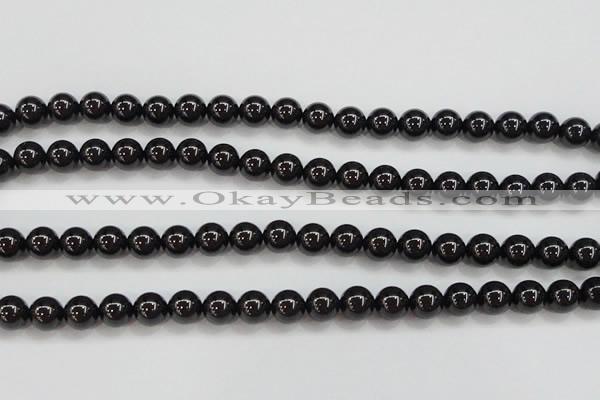 CBS553 15.5 inches 10mm round AA grade black spinel beads