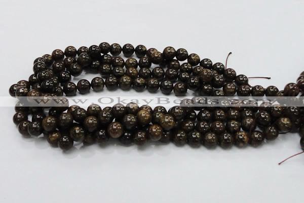 CBZ51 15.5 inches 10mm round bronzite gemstone beads wholesale