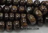 CBZ54 15.5 inches 7*10mm rondelle bronzite gemstone beads wholesale