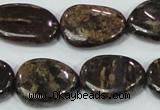 CBZ60 15.5 inches 18*25mm freeform bronzite gemstone beads