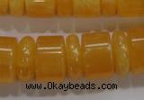 CCA20 15.5 inches 6*18mm & 12*18mm rondelle calcite gemstone beads