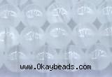 CCA540 15 inches 6mm round white calcite beads