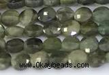 CCB1168 15 inches 4mm faceted coin gemstone beads