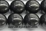 CCB1180 15 inches 14mm round shungite gemstone beads